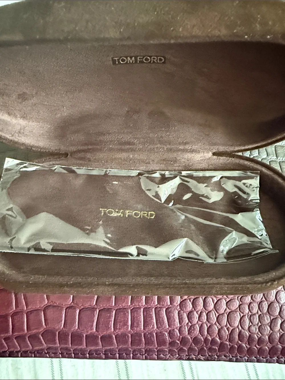 Authentic Tom Ford TF5671-F-B 052 Tortoise Eyeglasses Frames